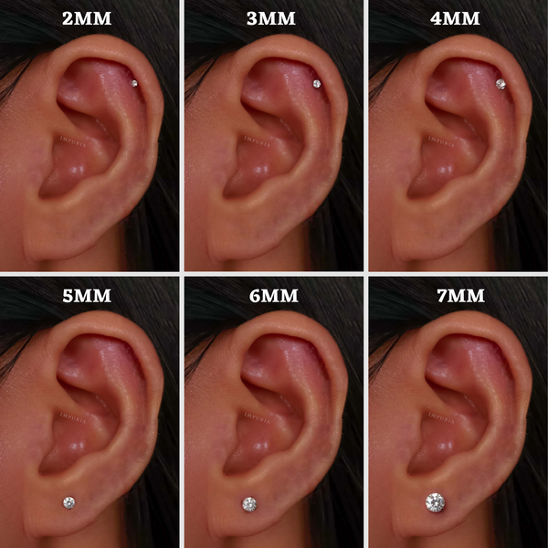 Pin by Io C on F A S H I O N | Cartilage earrings stud, Cartilage earrings,  Ear piercings